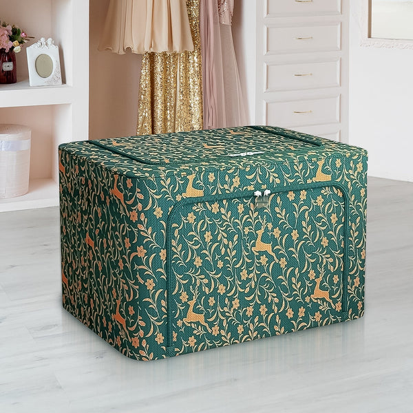 Zippered Closet Storage Box with Lid, With Window (50Ã—40 Cm / 1 Pc)