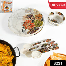 Dream 18-Piece Plastic Dinner Set