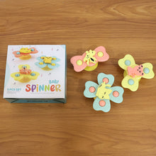 Buzzy Baby Spinner Toy Set â€“ Suction Cup Spinning Toys (3 Pc Set)