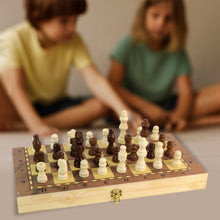 Foldable Wooden Chess Board Set (30 Ã— 30 Cm / 1 Set)