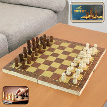 Foldable Wooden Chess Board Set (30 Ã— 30 Cm / 1 Set)