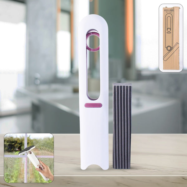 Portable Self-Squeeze Mini Mop â€“ Strong Absorbent Mop for Bathroom & Kitchen