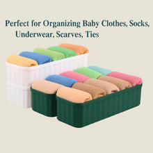 5 Compartments Socks / Handkerchief / Underwear Storage Boxes (pack of 4)