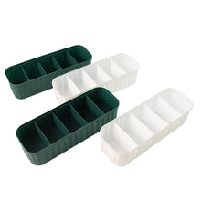 5 Compartments Socks / Handkerchief / Underwear Storage Boxes (pack of 4)