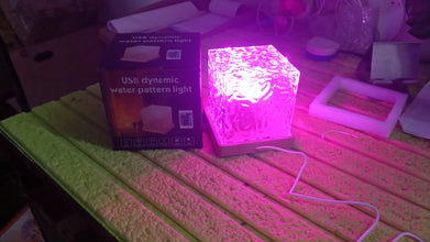 Ocean Wave Projector Lamp â€“ 3D Water Wave LED Night Light with Remote