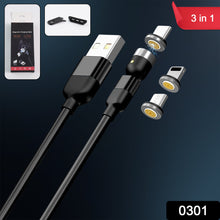 3 in 1 Magnetic USB Charging Cable