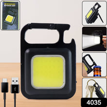 LED light and keychain combo