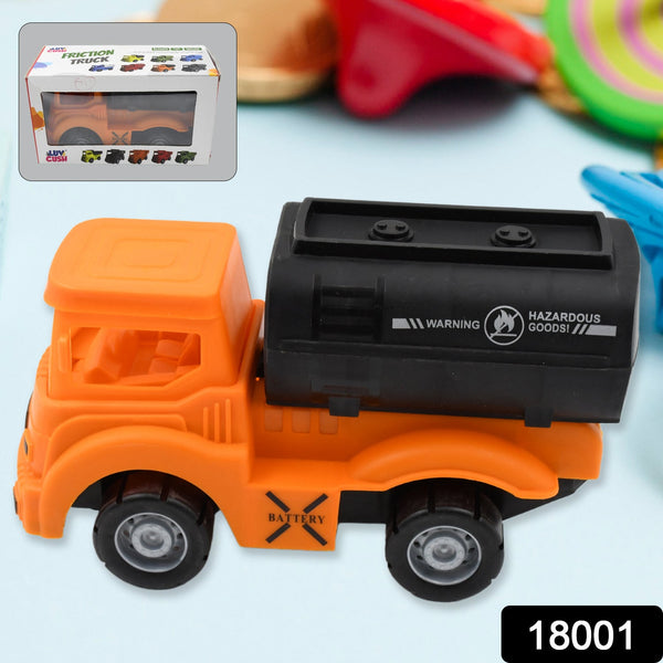 Tanker Truck Toys for Kids Trucks For Boys Girls, & Kids (1 Pc / Mix Color)
